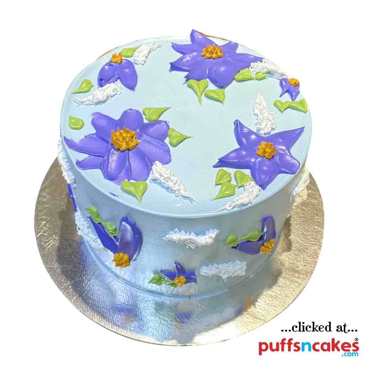 (1710) Floral Appeal Cake